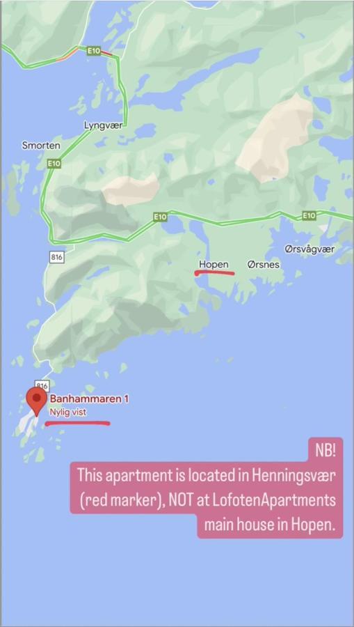 Lofoten Apartments Кабельвоґ Екстер'єр фото